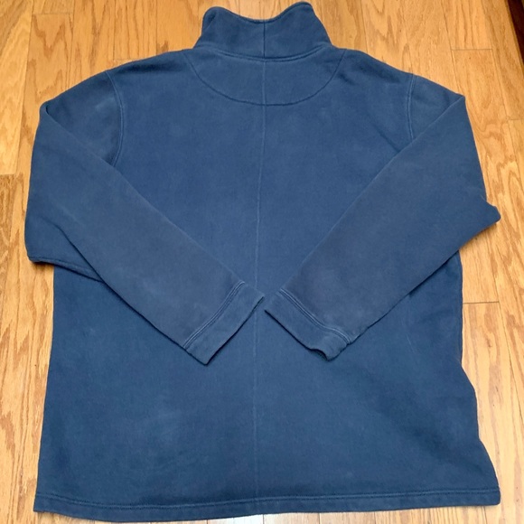 Men’s XXL Navy Blue 80/20 Cotton Poly RVCA Cardigan Sweatshirt Sweater - Picture 13 of 16